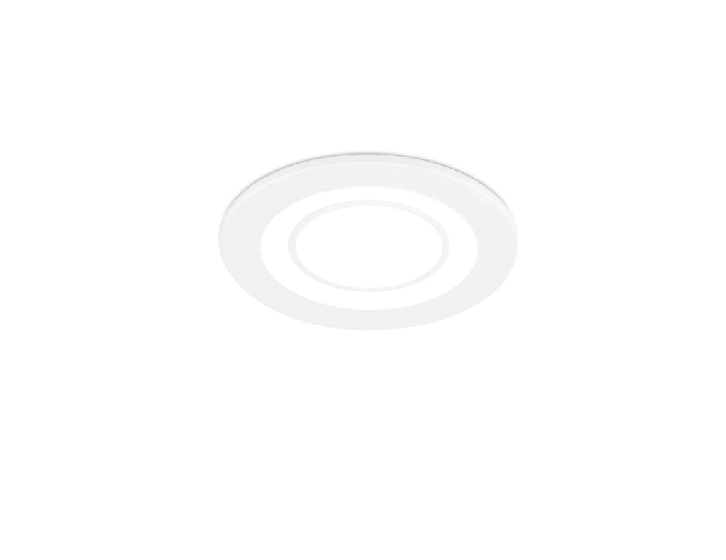 Illuminazione da Incasso da Interno a LED in Plastica Bianco Opaco