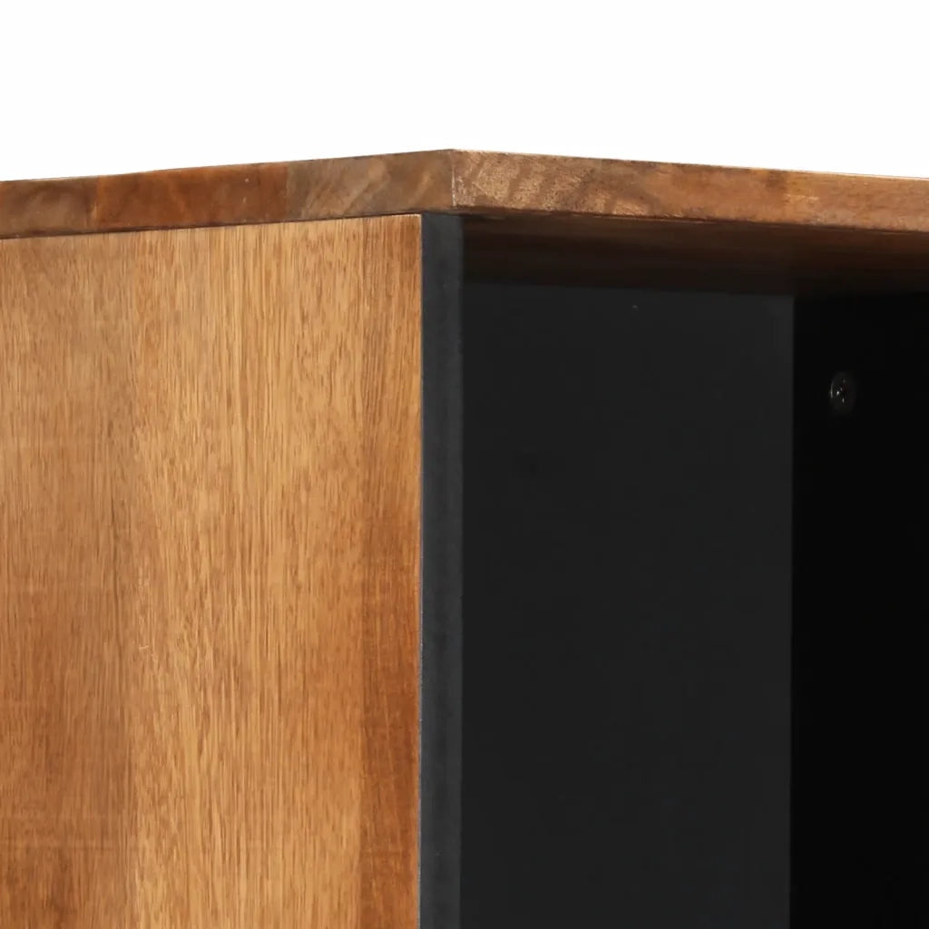 vidaXL Mobile da Bagno 38x33x160 cm in Legno Massello di Mango