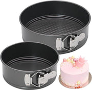 Forme a cialda per cheesecake 155 e 20 cm - Padella a forma rotonda per torte - Fornello per torte di frutta, biscotti, torta di frutta, 155 e 20 cm