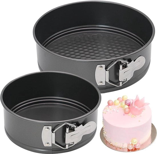 Forme a cialda per cheesecake 155 e 20 cm - Padella a forma rotonda per torte - Fornello per torte di frutta, biscotti, torta di frutta, 155 e 20 cm