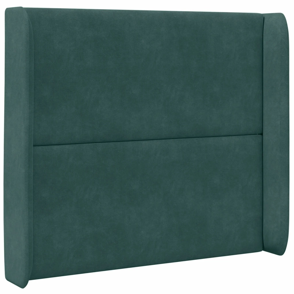 Orecchia della Testata Verde 80 x 16 x 4 cm Velluto CFW5393320