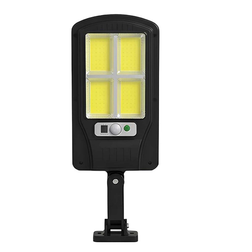 Lampada da Esterno LED 10W Solare con Sensore di Movimento Impermeabile IPX4 Nero Avizar