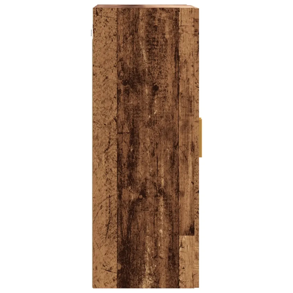 Armadietto Pensile a Parete Legno Antico 69,5x34x90 cm CFW7327448
