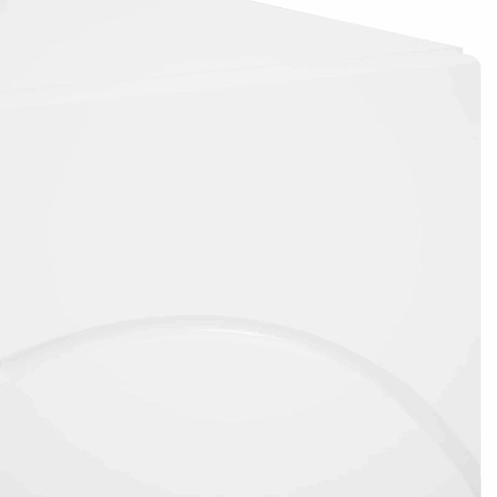 Supporto TV 60 x 34.5 x 40 cm Bianco Lucido 8011562