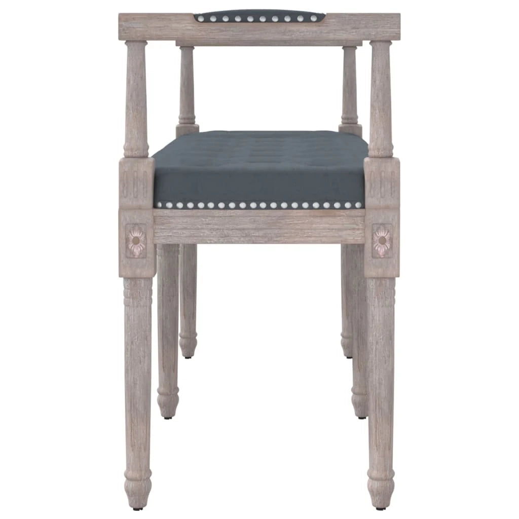 Panca 110 x 40 x 70 cm velluto grigio scuro 02_0010465