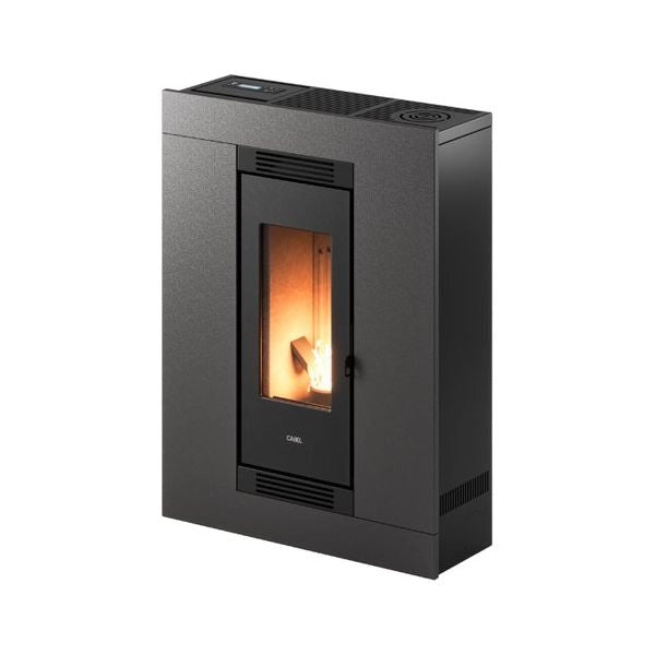 Stufa pellet cadel 7023042 luce plus 9 titanium