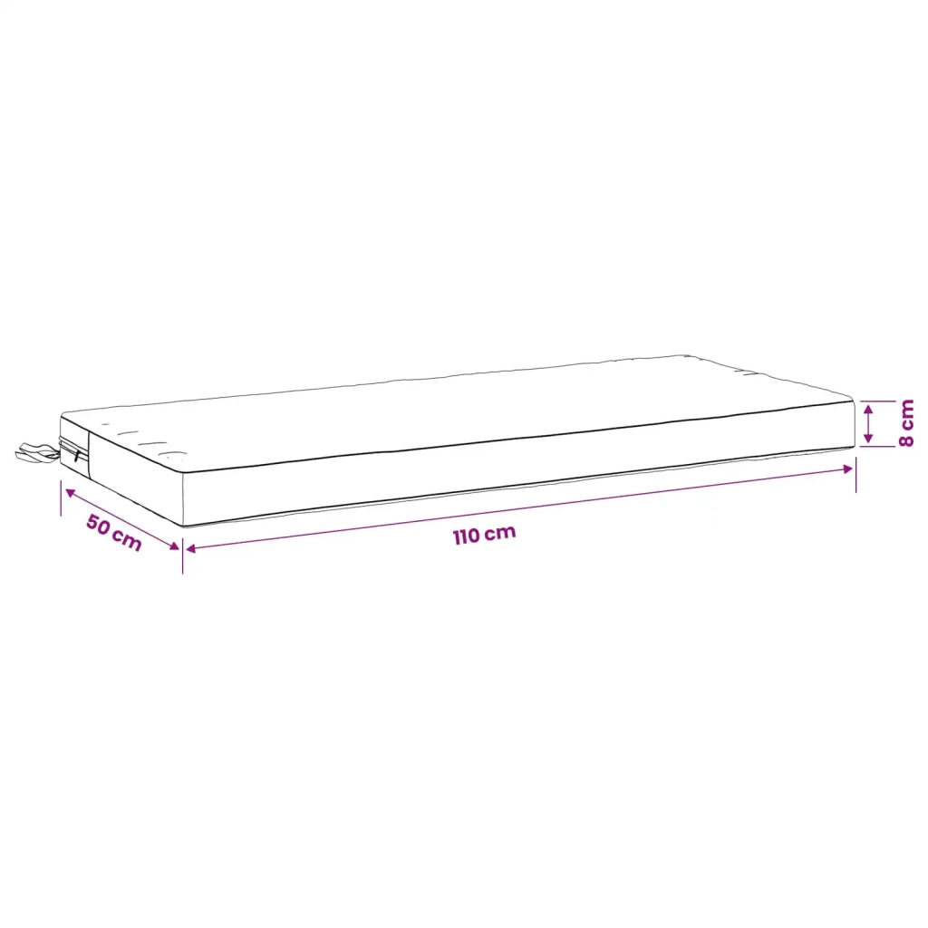 Cuscino per panchina SOEST 100% Poliestere Sabbia 950132