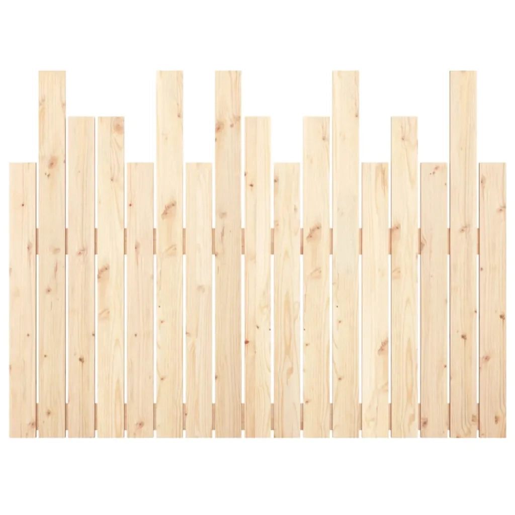 Testiera | Testata da Parete 108x3x80 cm in Legno Massello di Pino