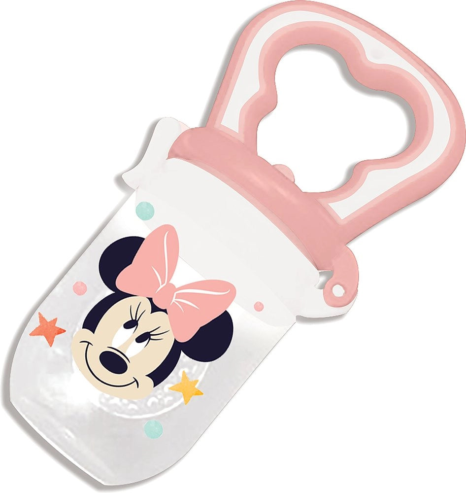 Ciuccio Frutta Disney Minnie per bambini in plastica alimentare.