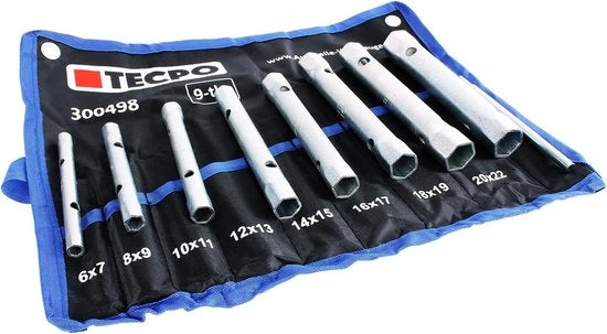 Set di chiavi a tubo, chiave a tubo 6x720x22 mm, 8 pezzi.