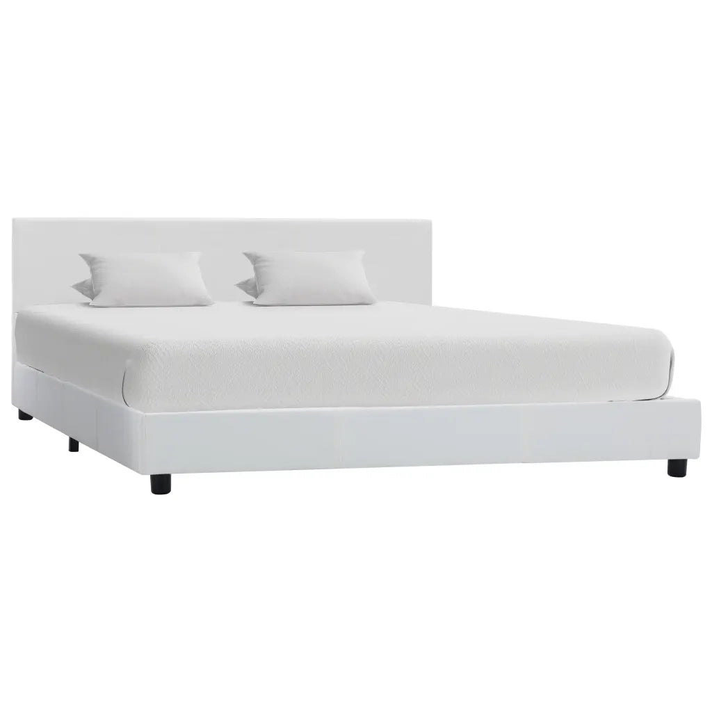Giroletto Bianco in Similpelle 160x200 cm cod mxl 60762