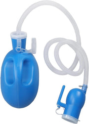 Contenitore per Urine 2000 ml - Senza Alcol - Seringa Rimovibile - Resistente alle Morsicature - Antidoloroso - Adatto per Uomini e Anziani - Vasca da Bagno