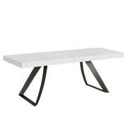 Tavolo Allungabile 180/284x90x77 cm Proxy Premium Bianco Frassino