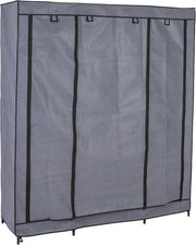Cassettiere XXL - spaziosa e funzionale - 1 pezzo - grigio-nero - 150 x 175 x 45 cm