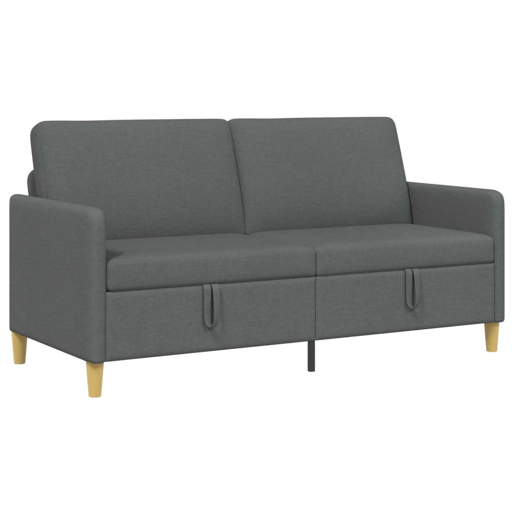 Divano con Storage Grigio Scuro 172 x 78 x 87 cm Poliestere 42036948
