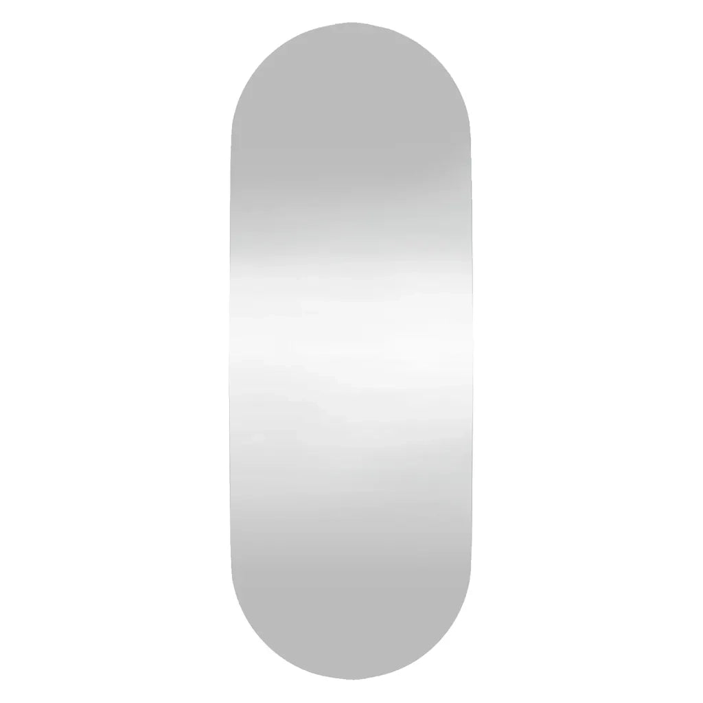 Specchio da Parete 15x40 cm Vetro Ovale 350452