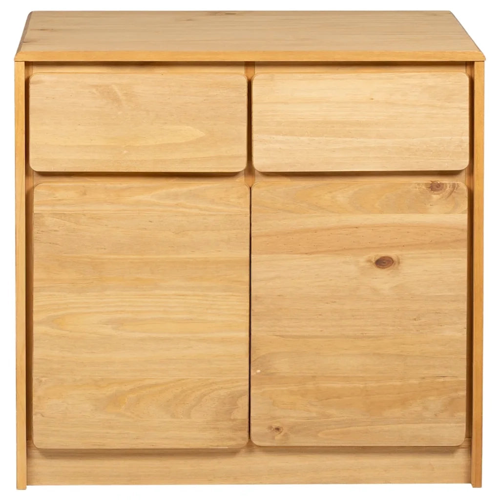 Credenza SAUDA 80x43x75,5 cm in Legno Massello di Pino