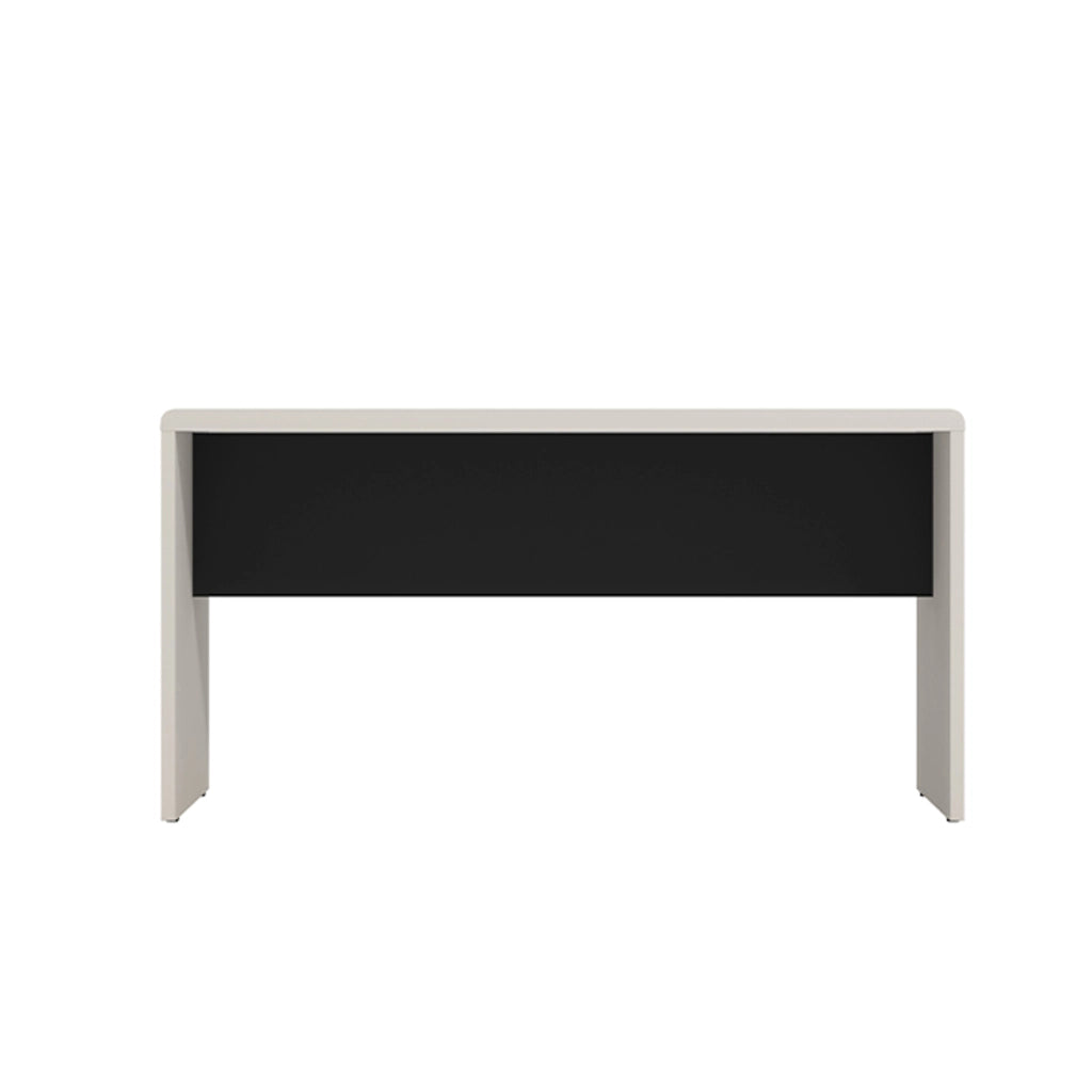 Limatola, Tavolino da Salotto Forma Rettangolare, 90x50x47h cm Bianco Crema