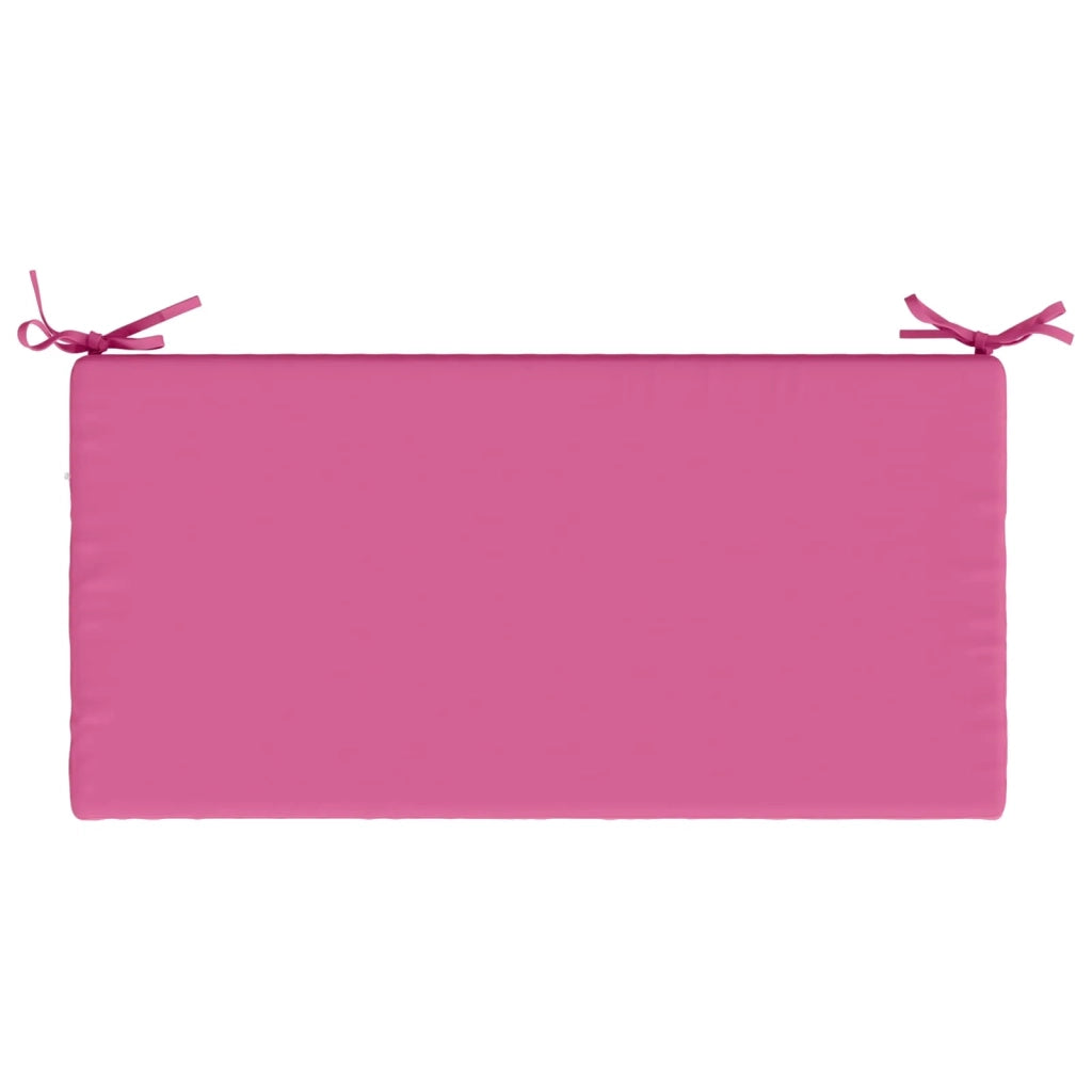 Cuscini per Panchina a 2 Pezzi SOEST 2 pz 100% Poliestere Rosa 948665