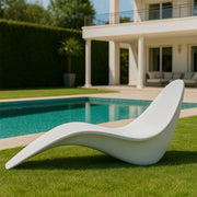 Sined Venere Chaise Longue In Vetroresina Forma Anatomica Perfetta Per Il Massimo Comfort Bianca