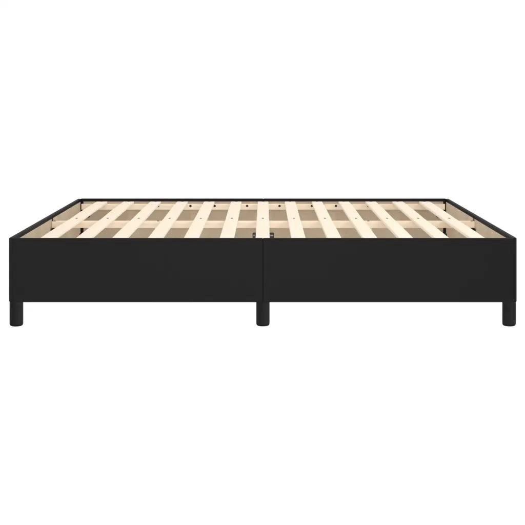 Giroletto-Struttura Letto Nero 180x200 cm in Similpelle 862220