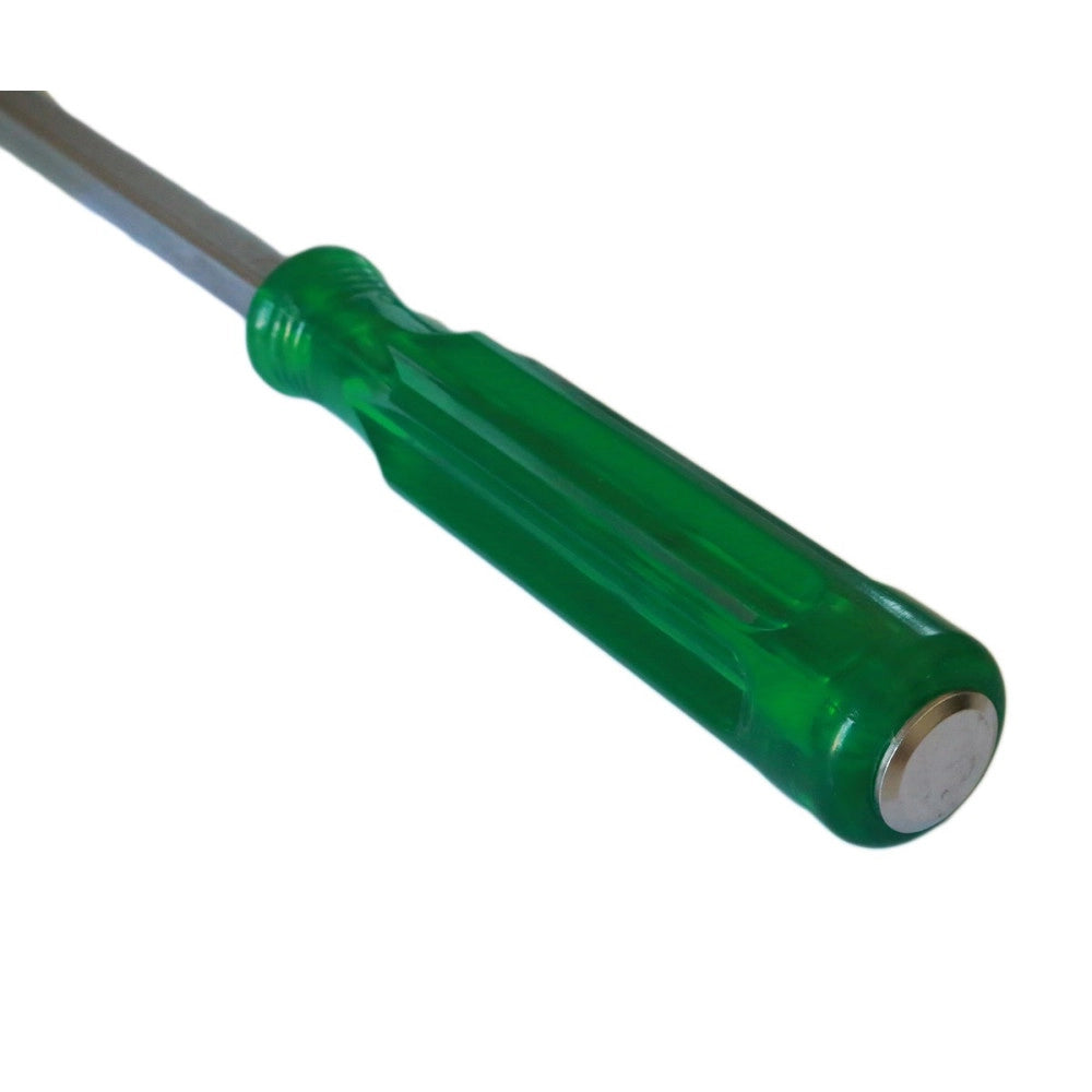 Trade Shop - Cacciaviti Giravite Lunghi 685 Mm X 12 Mm Ad Impatto Punta Piatta A Taglio -