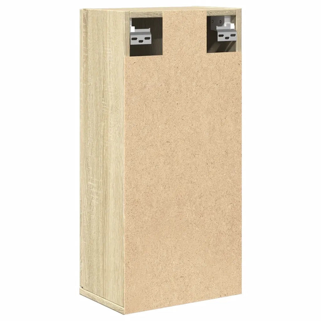 Mobile da Bagno a Parete Rovere Sonoma 32x20x67 cm 849654