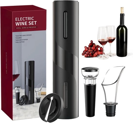 Opener automatico per bottiglie di vino - Apri 80 bottiglie con 1 set di batterie