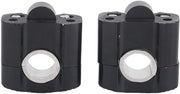 Manubrio per motocicletta in lega di alluminio - Set di 2 - Facile da installare - Durevole e di alta qualità - Stampo per manubrio con clip