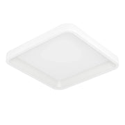 Plafoniera Moderna Loretello-Z Acciaio Bianco Plastica Led 20W 2500Lm Ip20