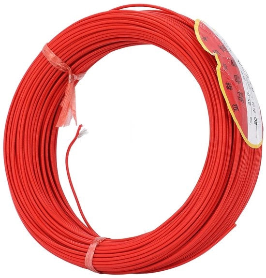 Coil di Rilevamento di Veicoli Premium con 19 nuclei di 0,75 mm², cavo di 50 metri con mantello PTFE per applicazioni con proprietà di resistenza al fuoco
