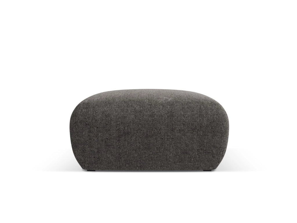 Cosmopolitan Design - Pouf "Nolio" in ciniglia grigio 
