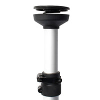 Portabici telescopico sistema di sospensione 2 bici 160-340cm supporto regolabile 16_0002915