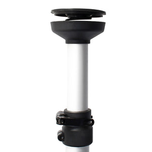 Portabici telescopico sistema di sospensione 2 bici 160-340cm supporto regolabile 16_0002915