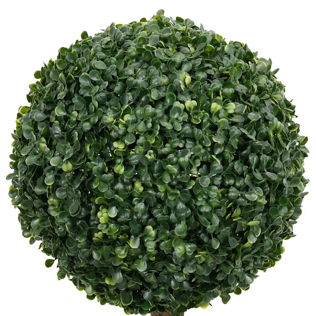 Pianta di Bosso Artificiale a Sfera con Vaso Verde 119 cm CFW4581979