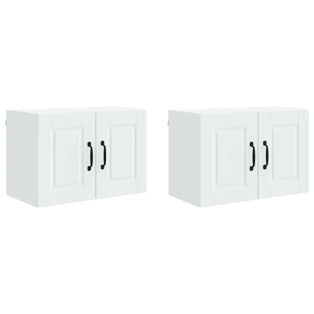 Armadietto a muro PORTO 2 pcs Bianco 60 x 31 x 40 cm