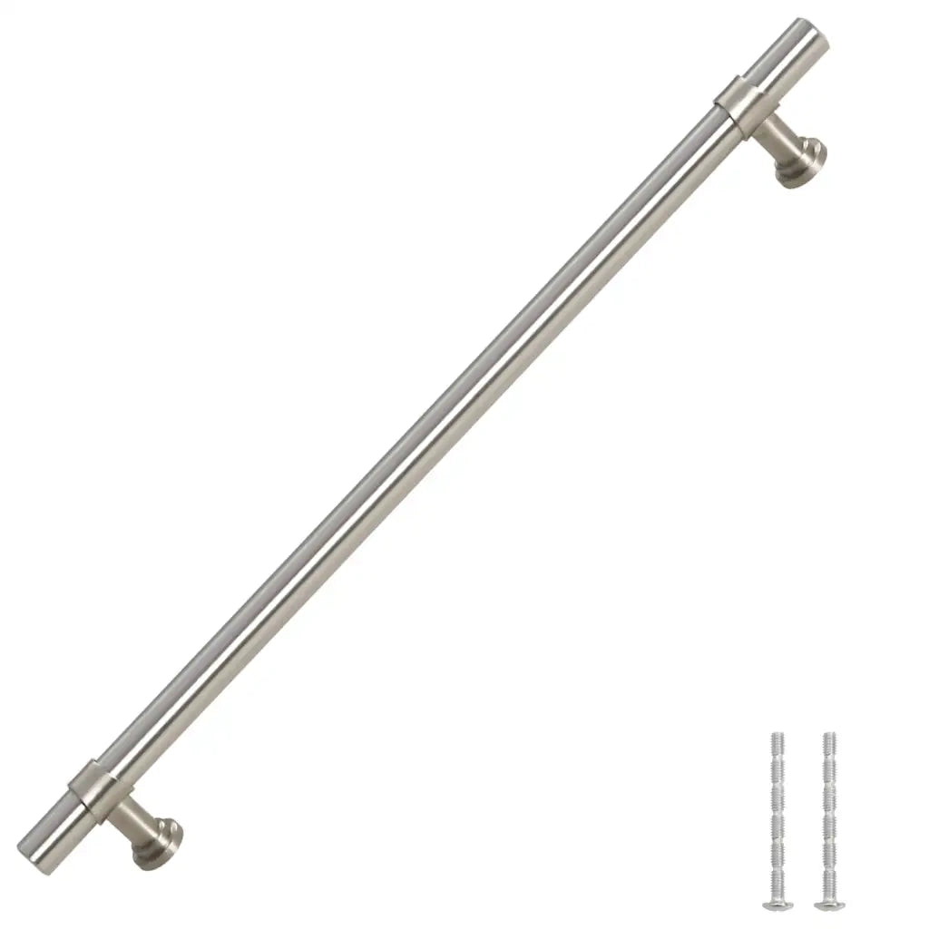 vidaXL Maniglie per Mobili 5pz Argento 224mm in Acciaio Inox