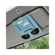 Organizzatore per ombrellino - Materiale PU - Porta carte - Porta occhiali - Accessori interni - 12,5 x 15,5 cm - Universale
