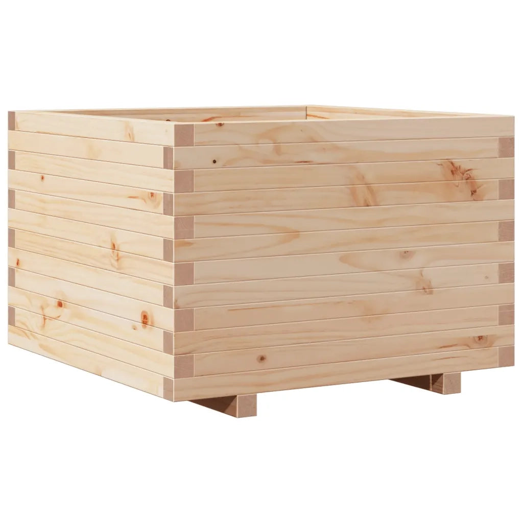 Fioriera da Giardino 70x70x49,5 cm in Legno Massello di Pino 847363