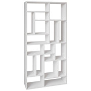 Libreria in legno "Nicola" - 90 x 30 x 180 cm - Bianco