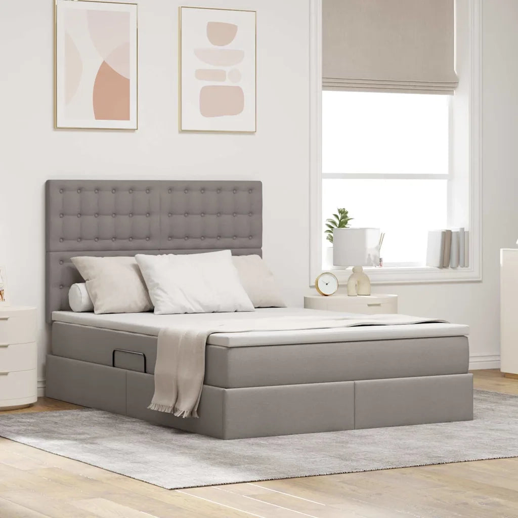 Letto con contenitore e materasso Talpa 140 x 200 cm Poliestere