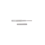 Set di guide a sfera per cassetti a estrazione totale, altezza 45 mm, lunghezza 350 mm, Acciaio, Zincato bianco