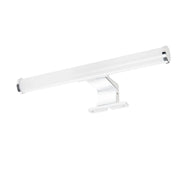 Trade Shop - Lampada Led Da Specchio 6w Bagno Luce 4000k Ip44 Tondo Argento Doppia Istallazione 400pc-an -
