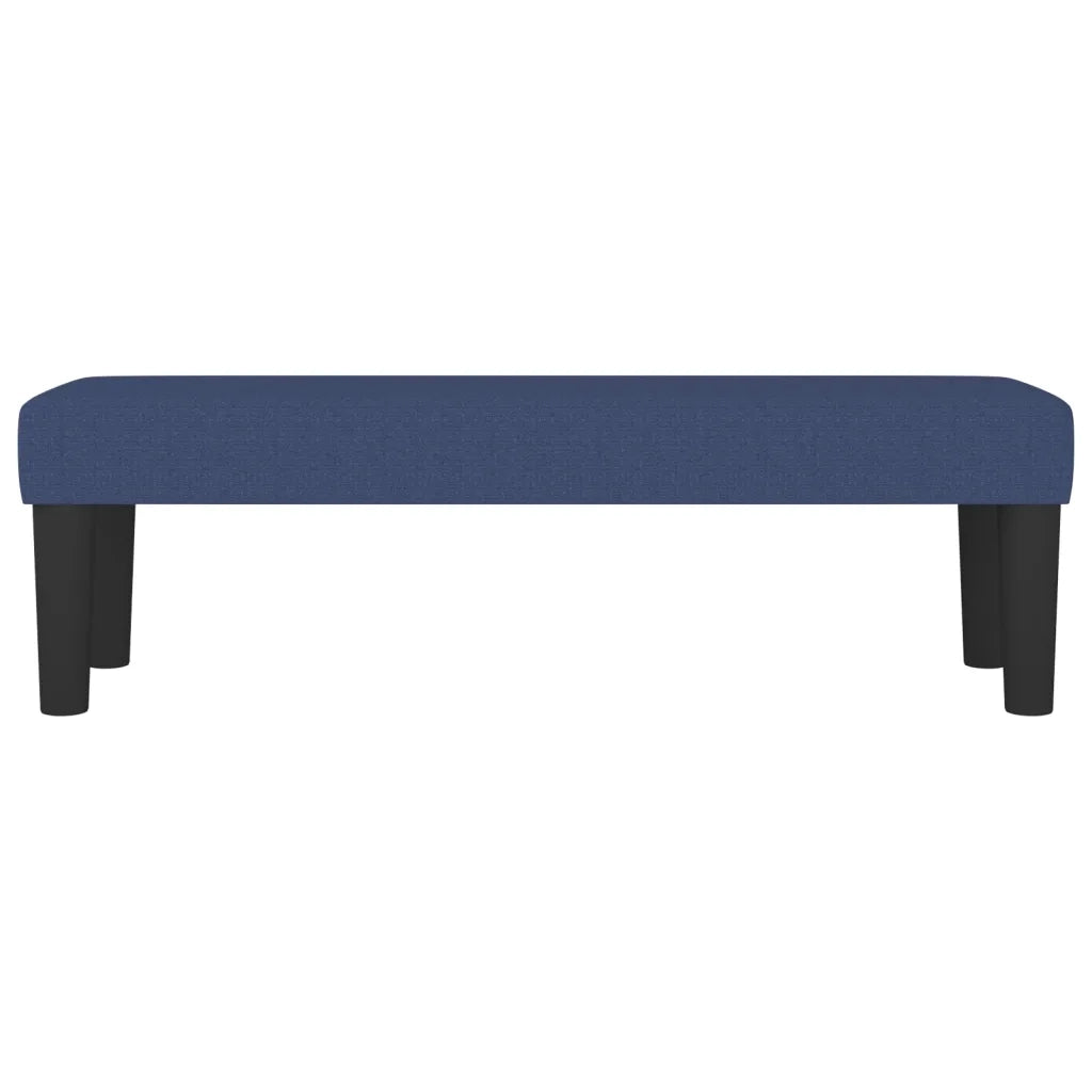 Panca Blu 100x30x30 cm in Tessuto CFW7700228