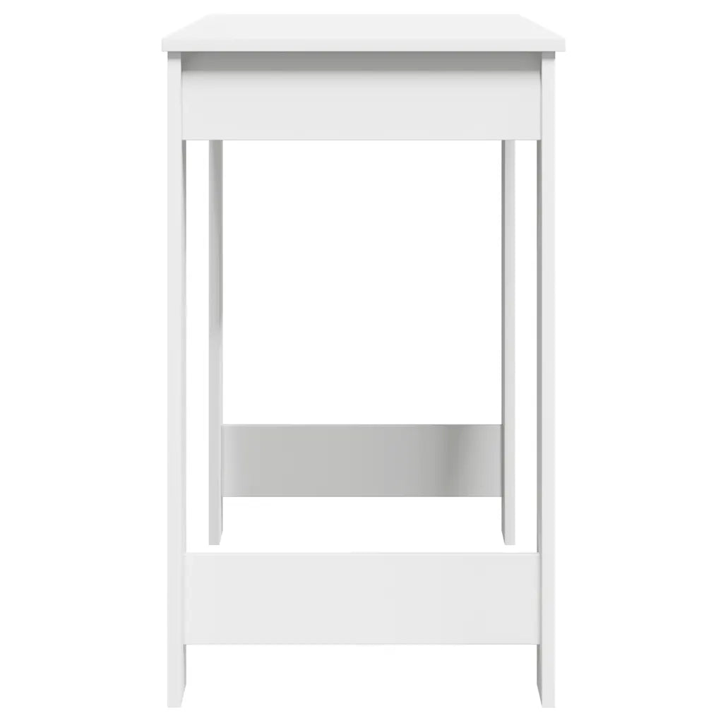 Scrivania Bianca 100x45x75 cm in Legno Multistrato