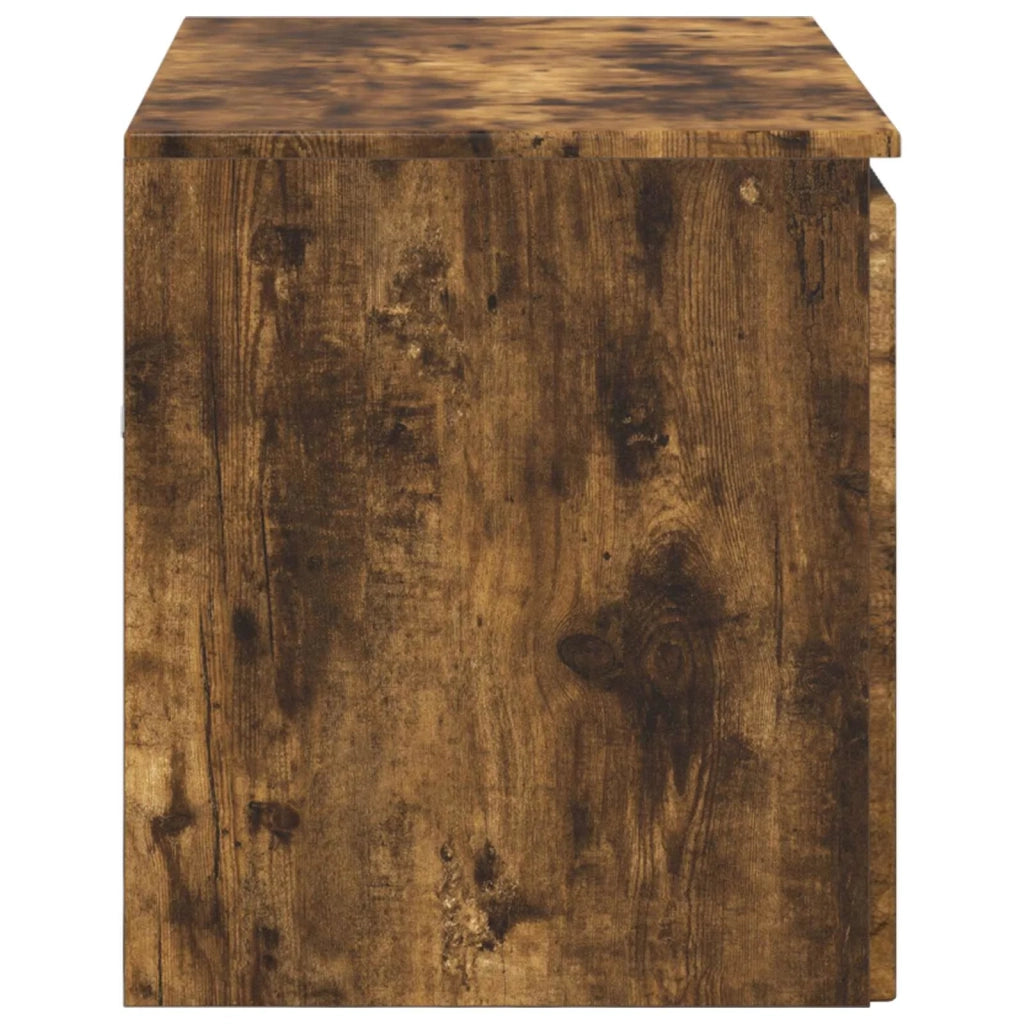 Mobiletto da Bagno a Muro Rovere Fumo 62,5 x 44,5 x 50 cm 890477