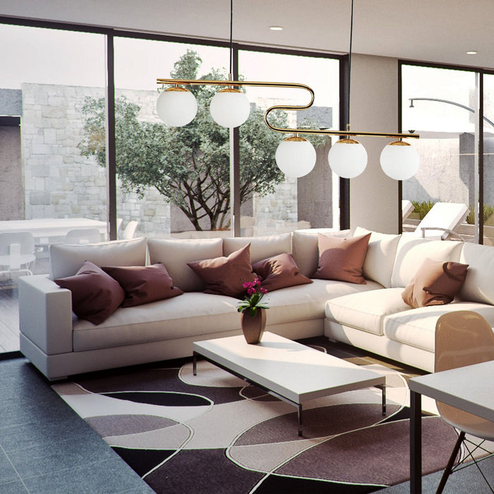 Lampada Gold APP1599-5CP