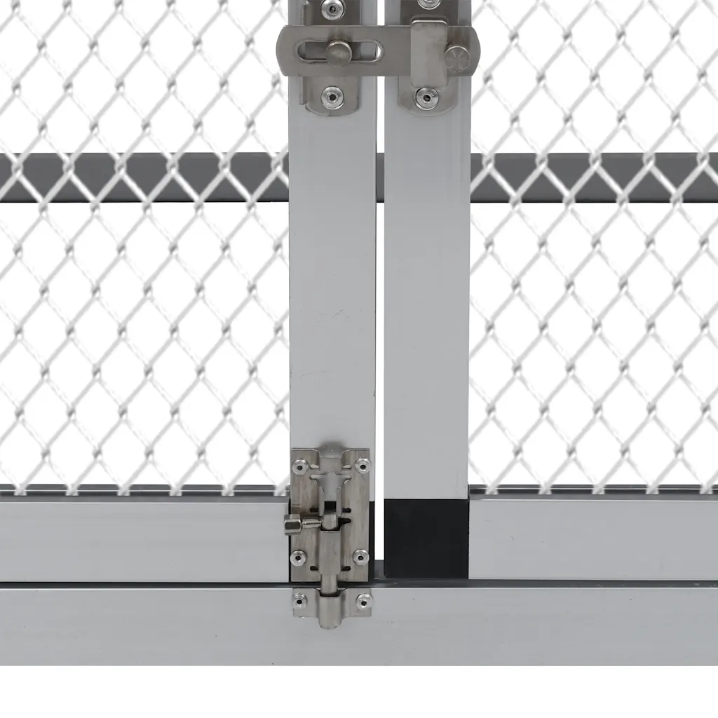 Pollaio con Rampe e Casetta di Nidificazione in Alluminio cod mxl 48408