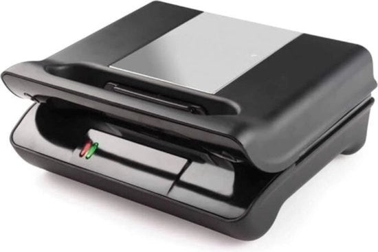 Griglia a Contatto con Piastre Rimovibili - Tostapane Forno a Igiene con Superficie Antiscivente 700W - Apparecchio per Panini Macchina per Camping
