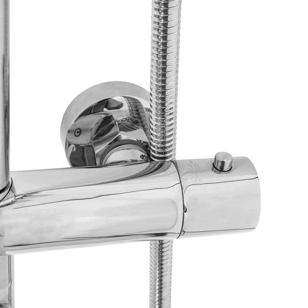 Set Doccia Da Incasso Con Termostatato Lungo Chrome